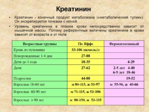 Высокий креатинин при онкологии