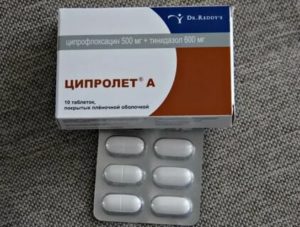 Лечение цистита ципролет