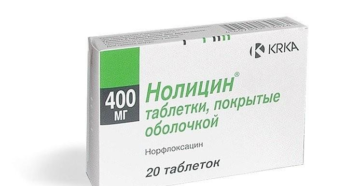 Нолицин через сколько начинает действовать