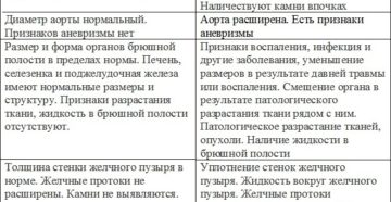Нормальные показатели почек на узи