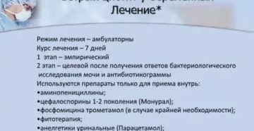 Лечение цистита в первом триместре беременности