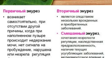 Недержание мочи у девочки 5 лет причины