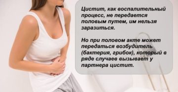 Можно ли заразиться циститом от женщины