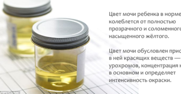 Какого цвета должна быть моча у грудничка в 2 месяца