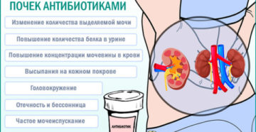Заболели почки от антибиотиков