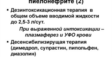 Плазмаферез при пиелонефрите