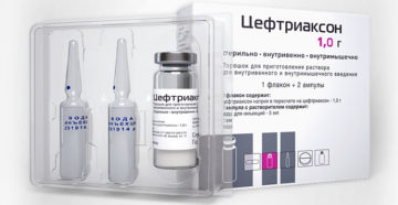 Как разводить цефтриаксон для внутримышечного введения детям