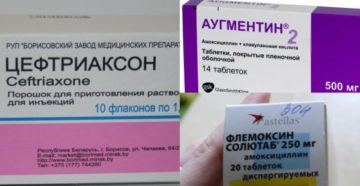 Цефтриаксон и флемоксин