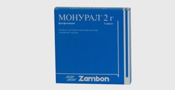 Монурал при уретрите у женщин