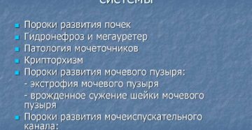 Пороки развития мочеполовой системы у детей