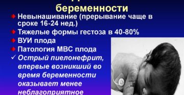 Как влияет пиелонефрит матери на плод