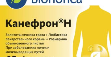 Канефрон н таблетки
