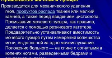 Как в домашних условиях промыть мочевой пузырь