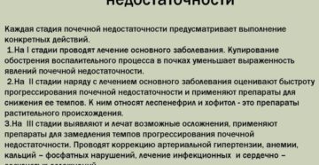 Почечная недостаточность симптомы у женщин диагностика и лечение