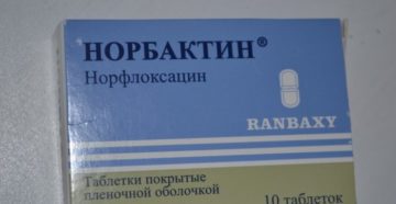 Норбактин при боли в почках